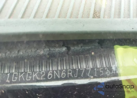 1994 GMC Suburban K2500 из США, поврежденный, VIN 1GKGK26N6RJ771534